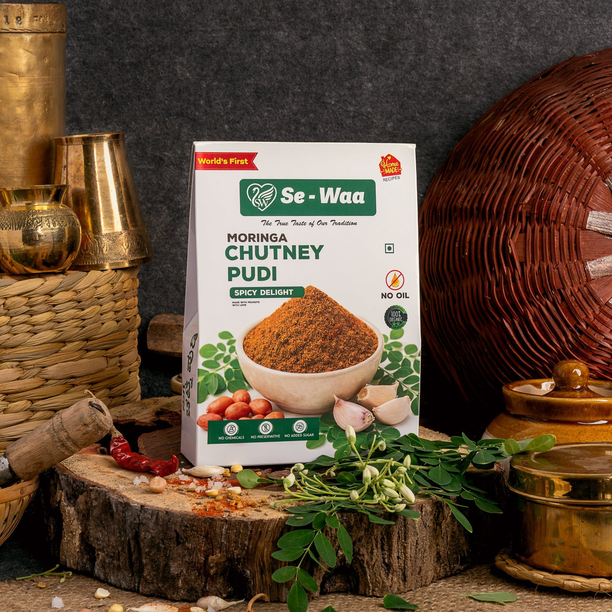 Moringa Chutney Pudi