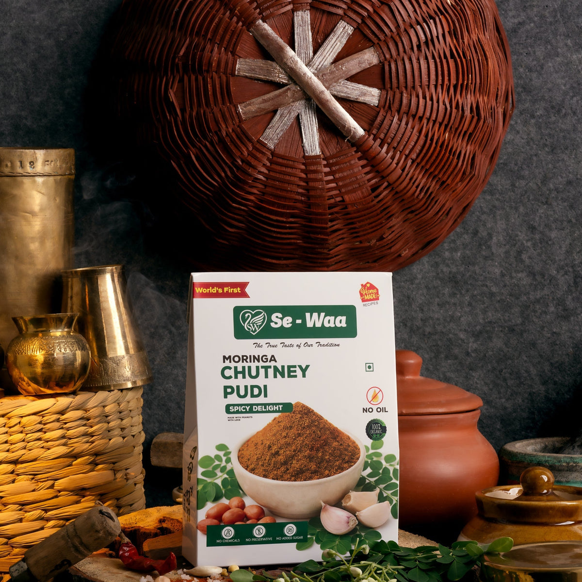 Moringa Chutney Pudi