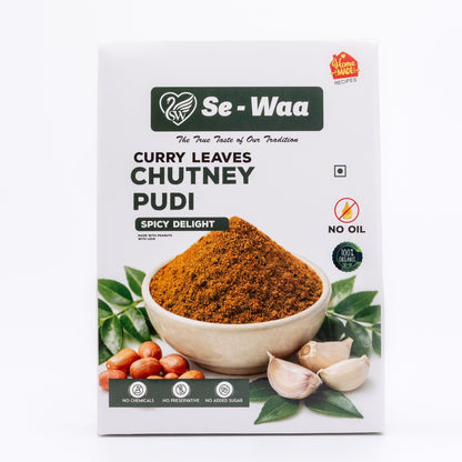 Curry Leaves Chutney Pudi