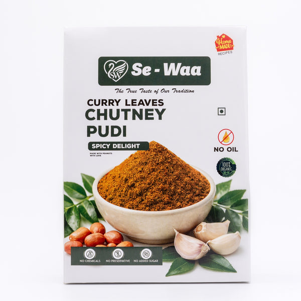 Curry Leaves Chutney Pudi