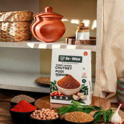 Curry Leaves Chutney Pudi